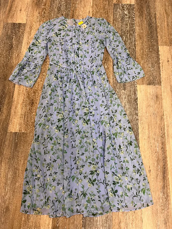 Dress Designer By Lk Bennett In Blue, Size: 4 Designer unclassified dresses